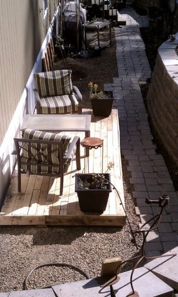 55 ideias para o teu jardim com paletes de madeira Cerca Ideas Madeira